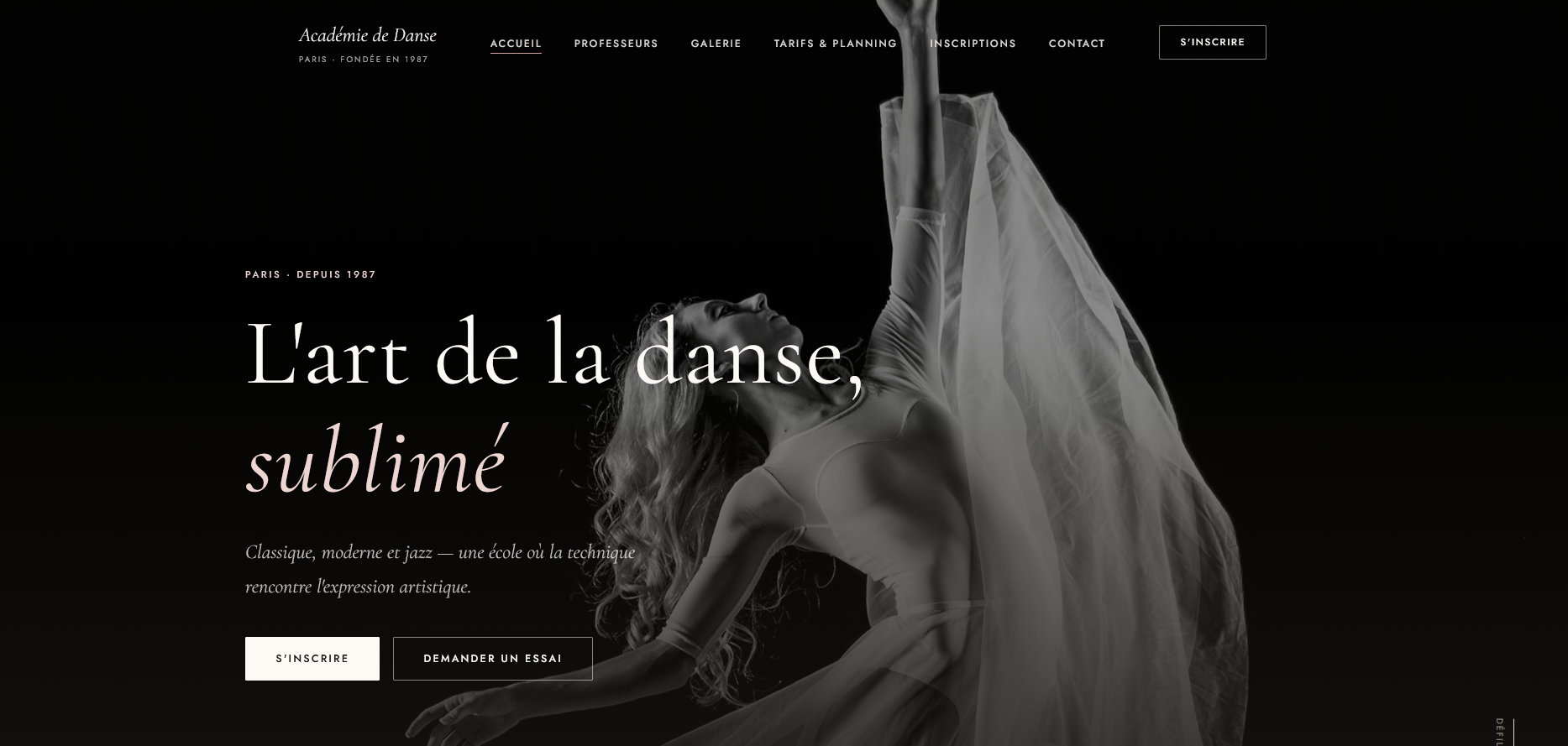 Académie de Danse